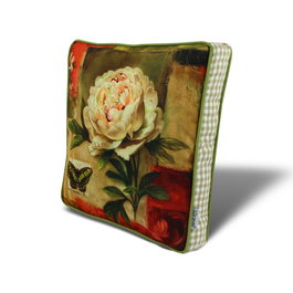 Aberto Design Cojín YM1074 Multicolor 42x42 cm